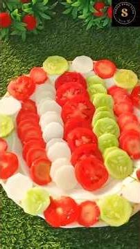 Beautiful Salad Decoration Ideas | Easy Plating & Styling