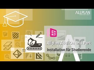ALLPLAN Add-On und Part für Studierende - Installation