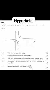 Hyperbola | High school mathematics | Facebook