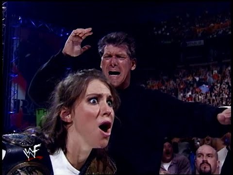 WWF RAW Highlight - McMahon-Helmsley faction vs CEO Linda McMahon