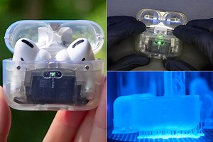 Engineer Creates Transparent AirPods Pro Case with 3D Printer