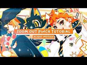 Zoom Out Pinch Tutorial || Alight Motion