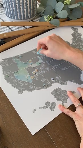 National Park Scratch off Map – USA Travel Tracker, Camping Gift - Etsy