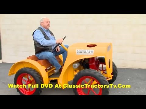 ONLY 200 BUILT! RARE Mayrath Deluxe Garden Tractor - Classic Tractor Fever