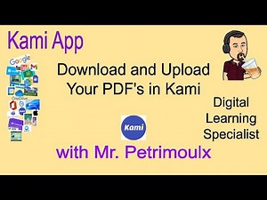 How to Download and Upload your PDFs in Kami