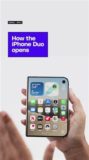 How the iPhone Duo opens