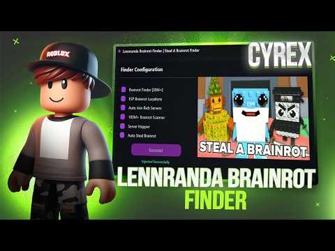 Lennranda Brainrot Finder | Steal A Brainrot Finder Script {500M/+} How To Use Lennranda Joiner 2026