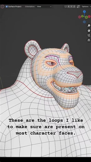 Vully ☆ on Instagram: "a lightning round of retopology tips just for you. if you're box modelling and aren't sculpting, the same loops on the face apply, they're just harder to achieve. I really reccomend sculpting a head and then retopologizing that. sculpts are like the sketches of 3d modelling (in this specific workflow) #furry #furryart #furryfandom #3dmodel #vrchatavatar #vrchat #blender3d #3dartist #avatar #tutorial"