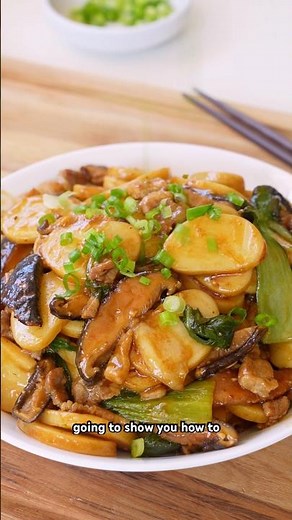 Day 10/12 of Lunar New Year Series - SHANGHAI STIR-FRIED RICE CAKES