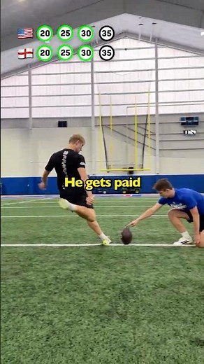 Amateur Footballer ⚽ vs College Kicker 🏈