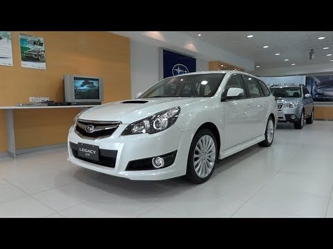 2012 Subaru Legacy Wagon 2.5 GT AWD Start-Up and Full Vehicle Tour