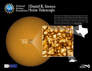 Here's a close-up video of the Sun's surface in the highest-resolution