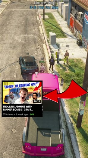 Trolling kid leads to admin situation #gtarp #fivem #gtarptrolling