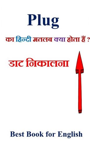 Plug meaning in hindi | Plug ka matlab kya hota hai | Plug in hindi