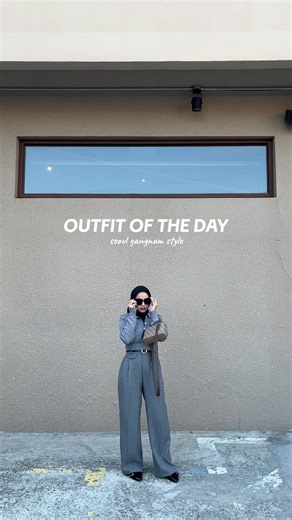 Korean Style Outfit of the Day: Gangnam Minimalist Fashion