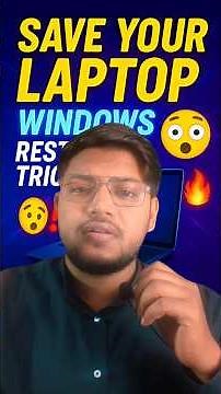 This Windows Setting Can Save Your Laptop data! 😳💻 #shorts #pc