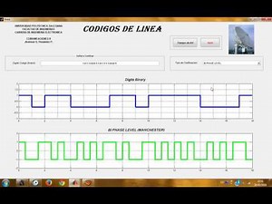 MATLAB: Codigos de Linea (NRZ, Unipolar RZ, Bipolar RZ, Delay Modulation, .....)