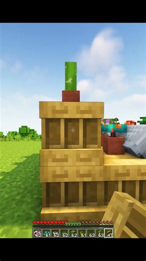 Minecraft Realistic Flower Shop💐 #minecraft #shorts