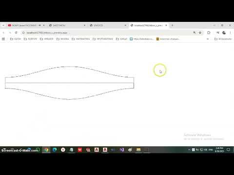 flat model of a segmental elbow from sheet metal