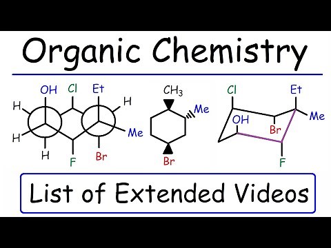 List of Organic Chemistry Videos on Patreon