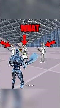 this BUGS BUNNY GANG said this to me after I broke their base in FORTNITE 😭