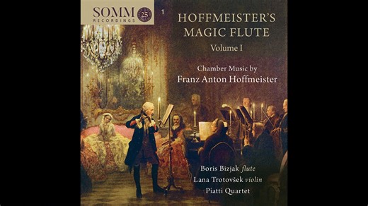 【Hi-Res 24bit/96kHz】长笛演奏家鲍里斯·比兹亚克与皮雅蒂四重奏的专辑《霍夫迈斯特的魔笛，第一卷》(2020)-1