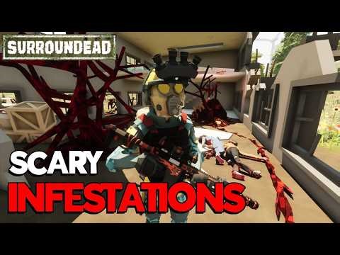 Increasing Zombie Spawns Makes Infestations HARD! (New 0.8 Update) - SurrounDead