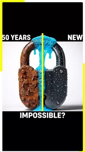Opening a Padlock Frozen by 50 Years of Rust 🫧 | #RustReset
