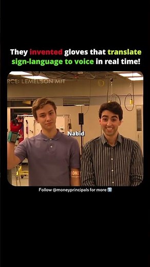 Smart Gloves That Speak for the Deaf #technology #communication #artificialintelligence