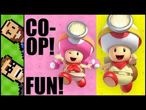 BRAND NEW: Captain Toad 2-PLAYER CO-OP! | Captain Toad Treasure Tracker | PART 1 | The Basement