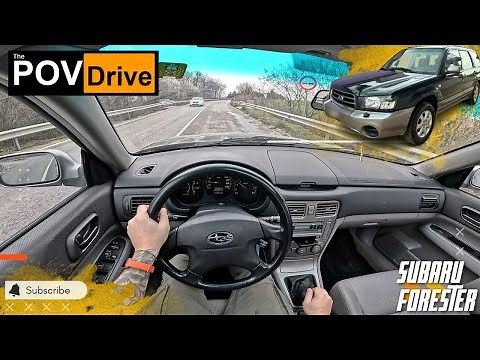 2002 Subaru Forester 2.0X AWD SUV | POV Test Drive