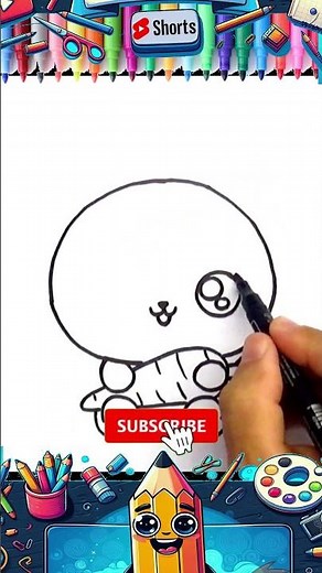 How to Draw a KAWAII BUNNY 🐇🥕 | Easy Drawing | For KIDS | Step by Step | DrawArtMania