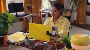 PopSockets PopPower 2 Wireless Phone Charger for Apple, Android, Airpods, Fast Wireless Charging - Black