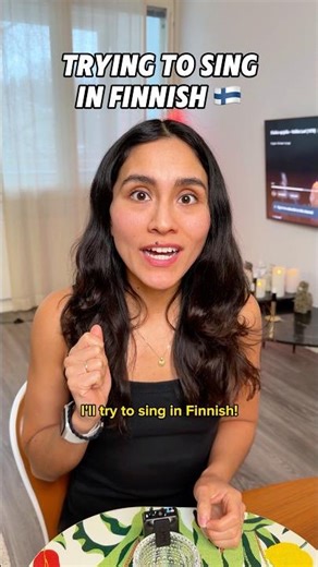 Trying to sing in Finnish🇫🇮🥹: silakka-apajalla 🐟 #finland #suomi