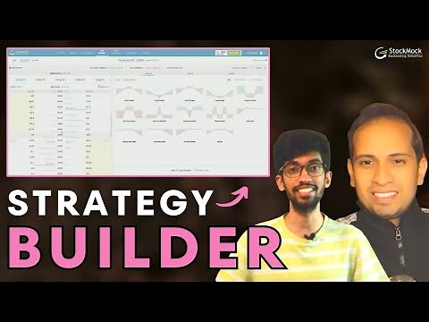 Best Option Strategy Builder for all your Option Strategies | @stockmock