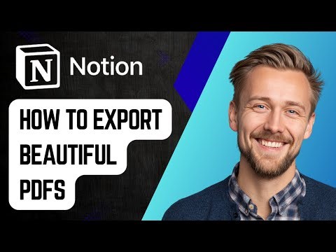 How To Export Beautiful Pdfs From Notion [2025 Guide]