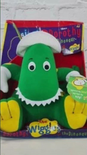 The Wiggles Musical Dorothy The Dinosaur Plush 1997 1999 HQ