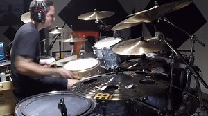 Getting together some Five Finger Death Punch drum play throughs for the F8 album, so here was a run of the title track drum solo for fun. Have to do some audio/video stuff before I film them, but shouldn't take long to get a bunch done soon! #pearl #promark #meinl #evans #5fdp | Charlie Engen Music