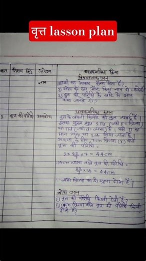 vrit lasson plan || vrit lasson plan B.Ed intership dairy me kaise bnaye #youtubeshorts