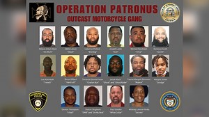 ‘Operation Patronus’ leads to indictment of 16 alleged members of Outcast Motorcycle Gang
