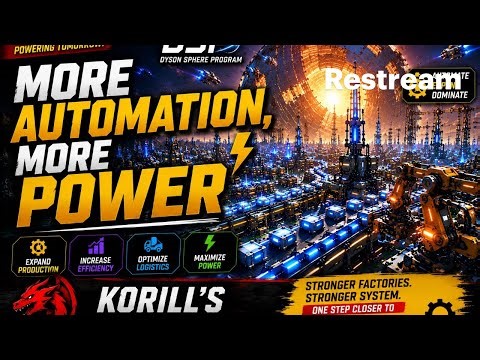 More Automation, More Power | Dyson Sphere Program
