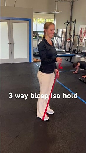 3 way bicep isometric hold