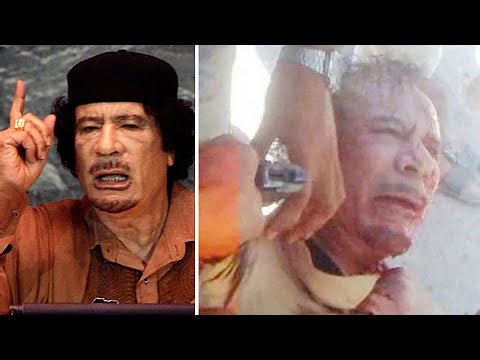 The Last 24 Hours of Gaddafi **Warning HARD TO STOMACH