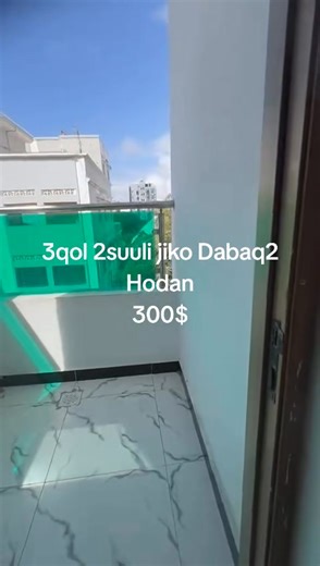 3qol 2suuli jiko Dabaq2 Hodan Xalwo boqolsoon 300$ 0617493718 | KiroSan Real Estate