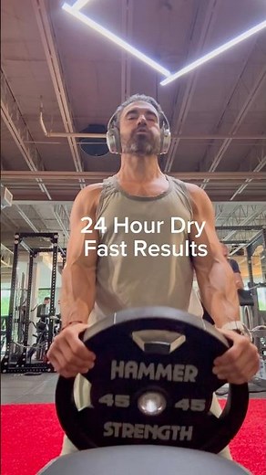 24 Hour Dry Fast Results - How It Works to Shred Fat 🤯