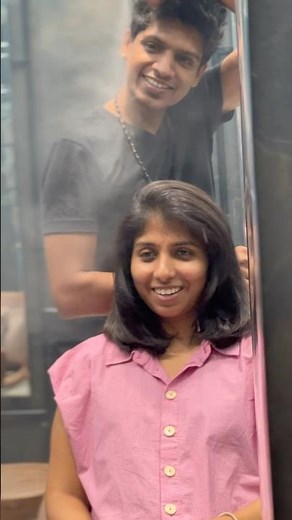 ✨ Shoulder-Length Layered Bob | Face-Framing Lob Haircut Transformation 💇‍♀️#reels #shorts