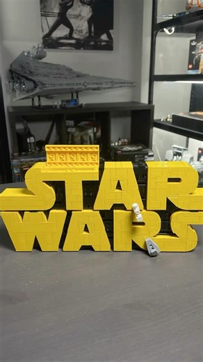 This LEGO Star Wars Logo Took Hours to Animate