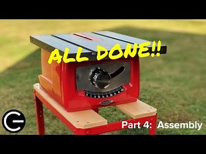 Craftsman Table Saw Restoration: Part 4 Final Assembly
