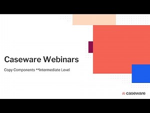 Copy Components - Intermediate Webinar - 17th May 2023