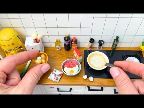 OMG! 🥟 Making the CUTEST Tiny Dumplings | Miniature Cooking ASMR